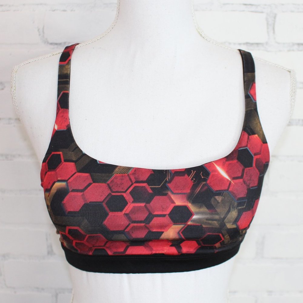 Marvel Be a Hero Iron Man Strappy Sports Bra